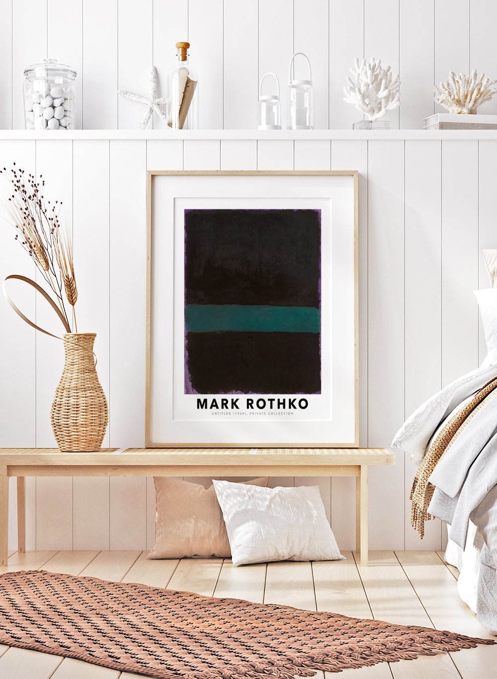 Mark Rothko Untitled 1969 Art Print_Sugar & Canvas