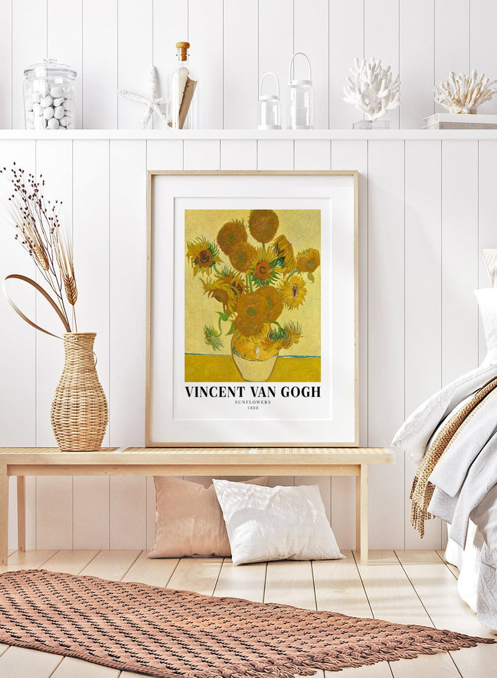 Van Gogh Sunflowers 1888 Art PrintV24-60x90Sugar & Canvas