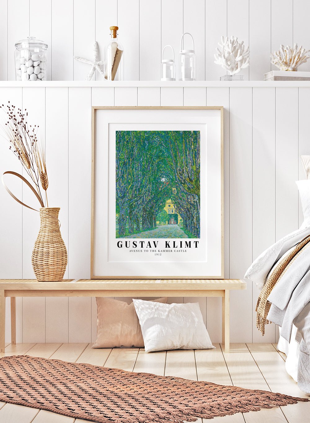 Gustav Klimt Avenue to the Kammer Castle 1912 Art Print_Sugar & Canvas
