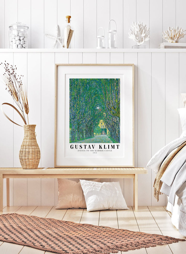 Gustav Klimt Avenue to the Kammer Castle 1912 Art Print_Sugar & Canvas