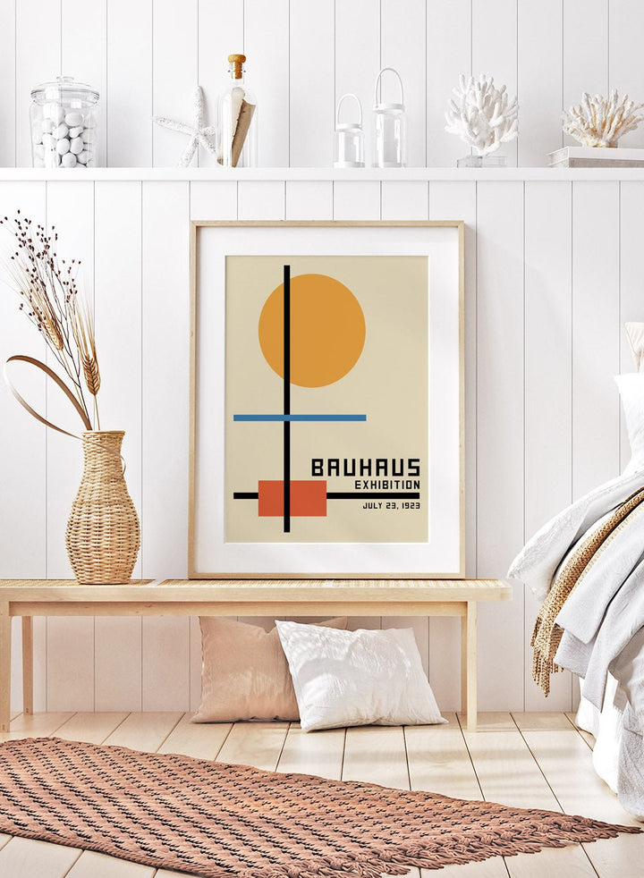 Bauhaus Geometric Shapes Art Print_Sugar & Canvas