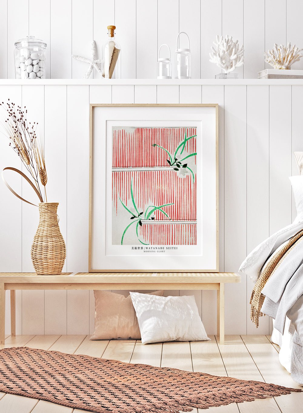 Watanabe Seitei Morning Glory Art Print_Sugar & Canvas