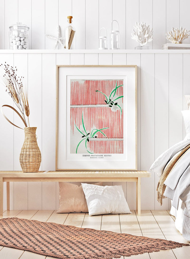 Watanabe Seitei Morning Glory Art Print_Sugar & Canvas