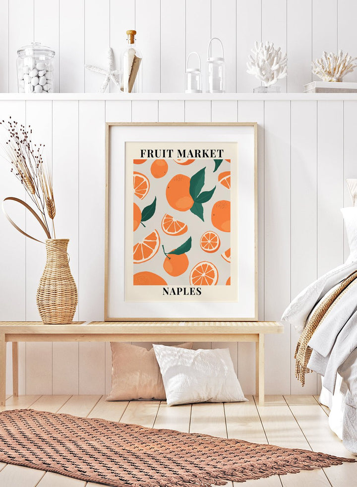 Fruit Market Naples Art Print_Sugar & Canvas