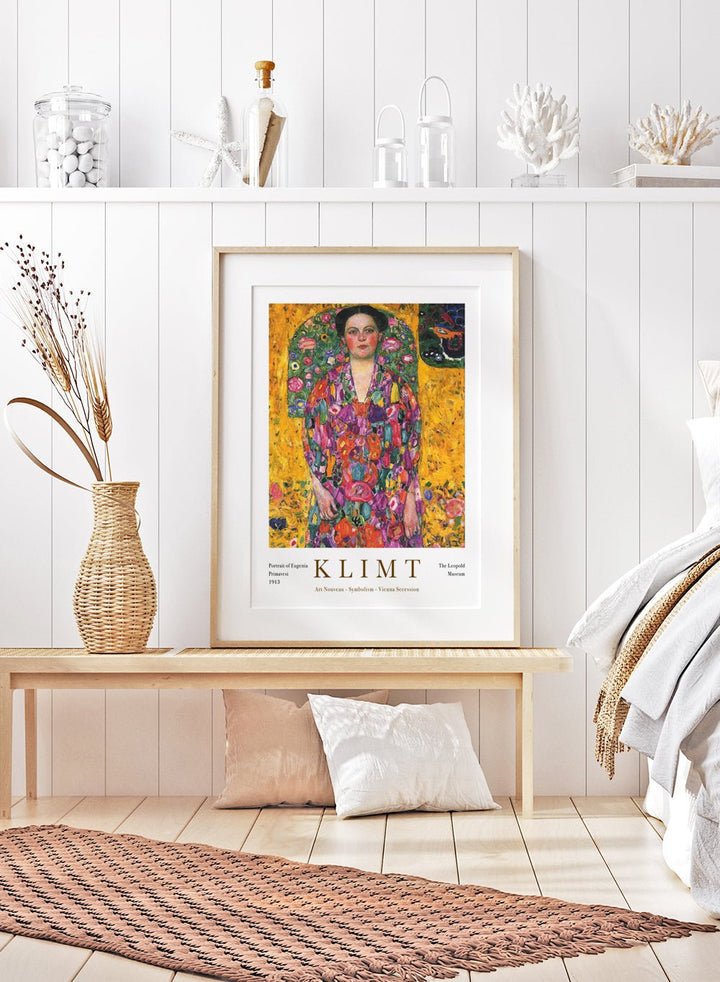 Gustav Klimt Portrait of Eugenia Primavesi 1913 Art Print_Sugar & Canvas