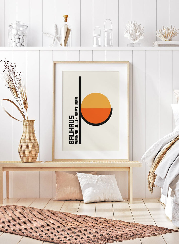 Bauhaus Geometric Art Print_Sugar & Canvas