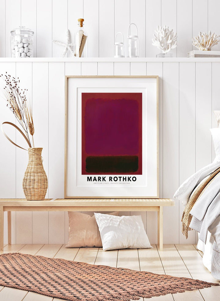 Mark Rothko Untitled Art Print_Sugar & Canvas