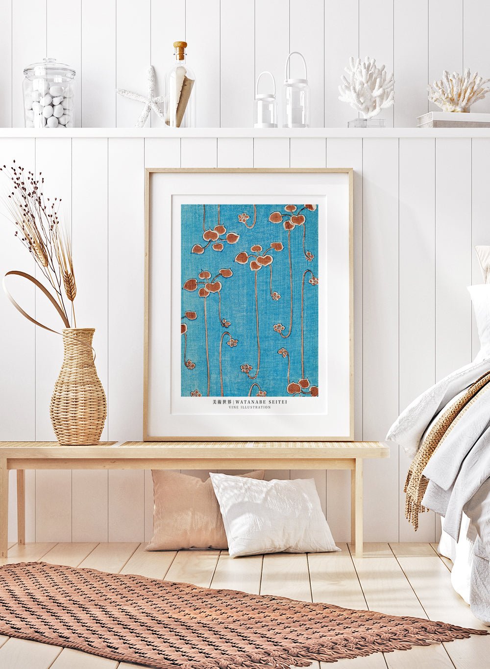 Watanabe Seitei Vine Illustration Art Print_Sugar & Canvas