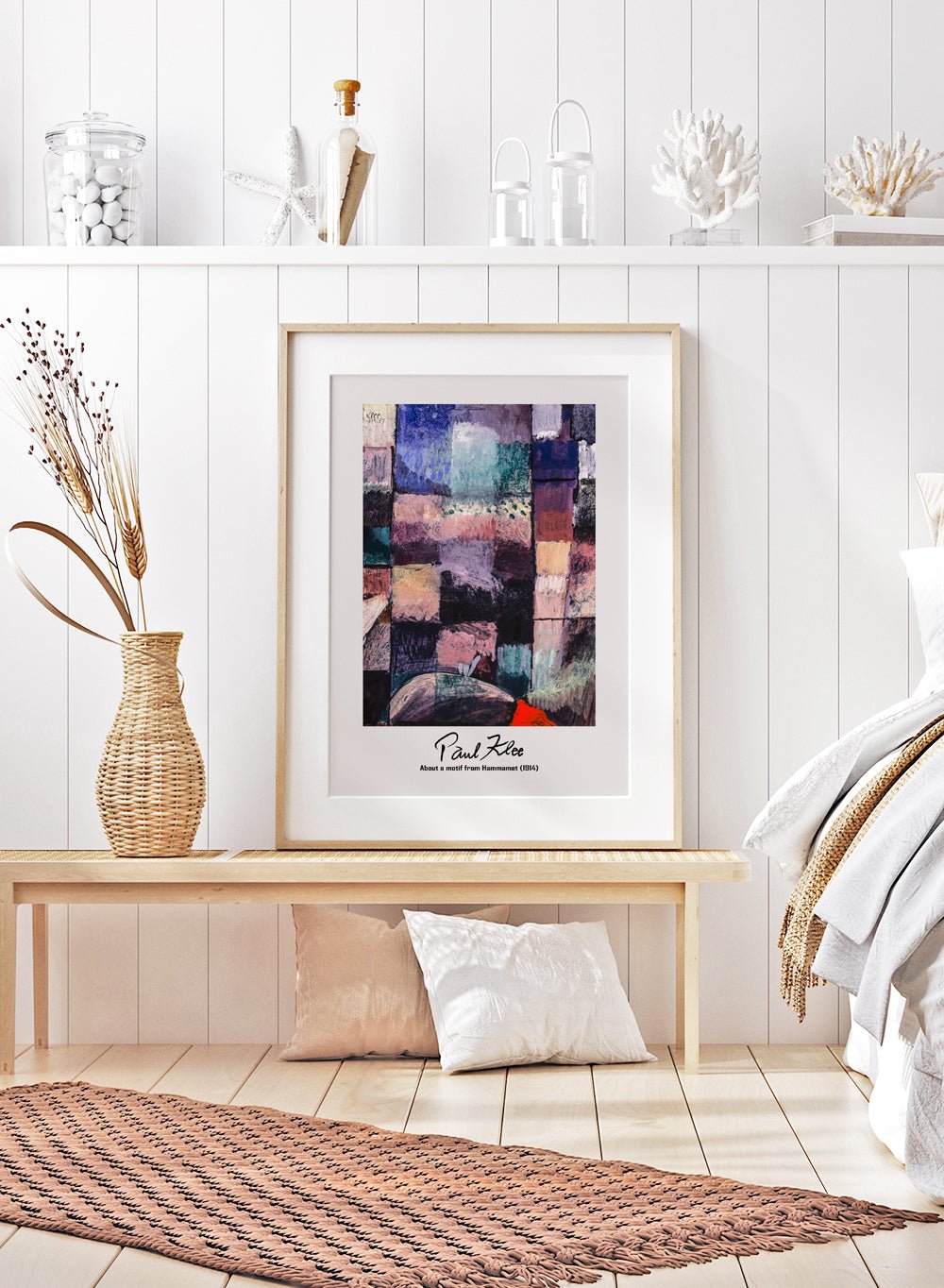 Paul Klee About a Motif from Hammamet 1914 Art Print_Sugar & Canvas