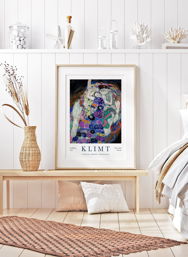 Gustav Klimt The Maiden 1913 Art Print_Sugar & Canvas