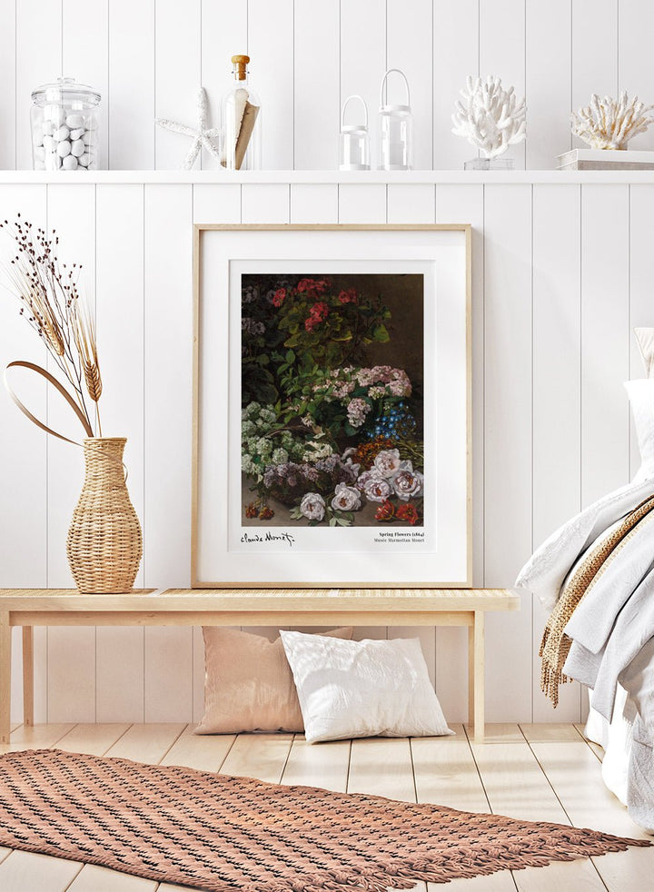 Spring Flowers 1864 by Monet Print_Sugar & Canvas