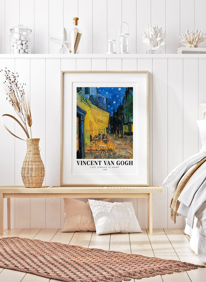 Van Gogh Cafe Terrace at Night 1888 Art Print_Sugar & Canvas