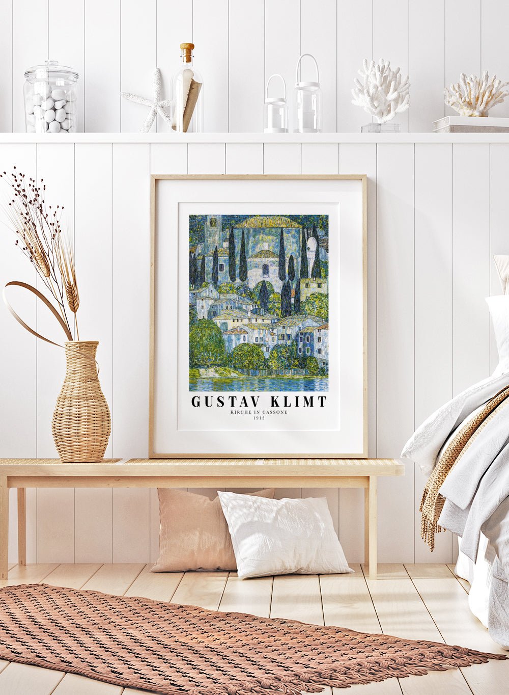 Gustav Klimt Kirche in Cassone 1913 Art Print_Sugar & Canvas