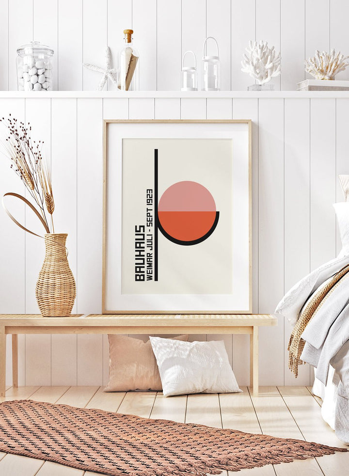 Bauhaus Geometric Art Print_Sugar & Canvas