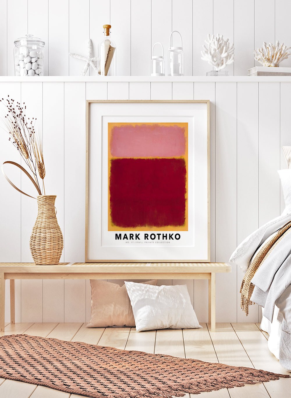 Mark Rothko No. 17 Art Print_Sugar & Canvas