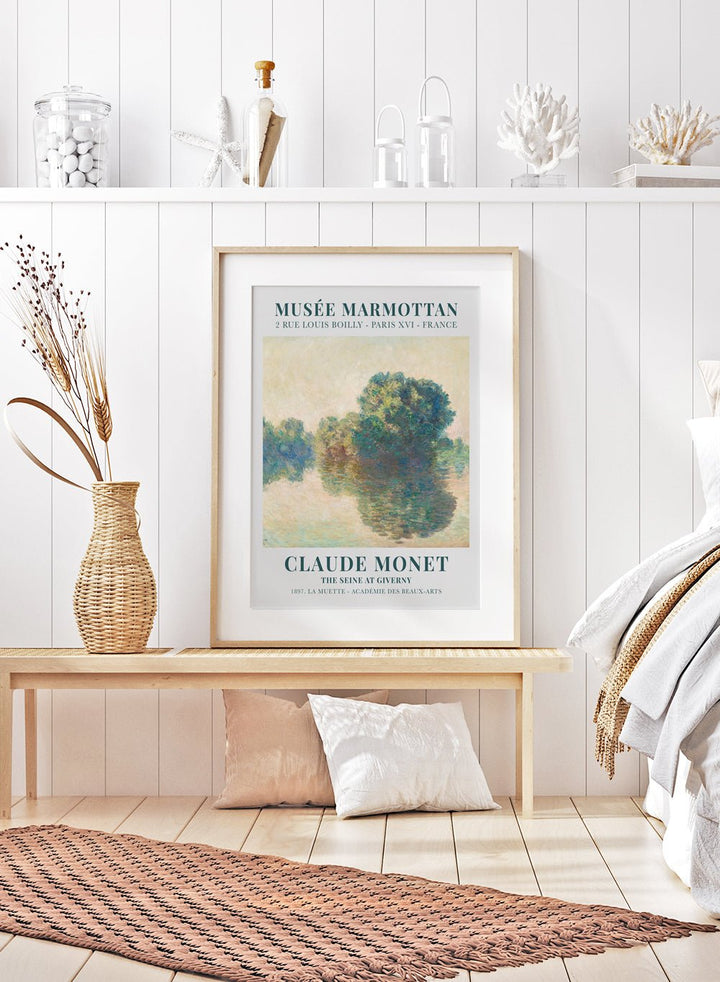 The Seine at Giverny 1897 by Monet Print_Sugar & Canvas