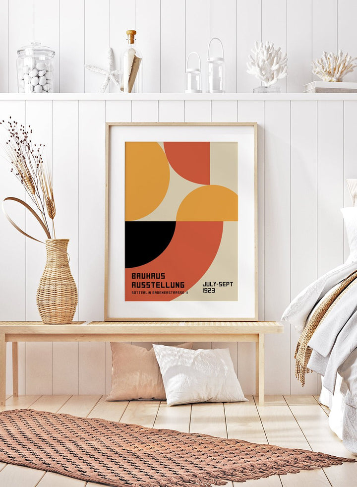 Bauhaus Geometric Art Print_Sugar & Canvas