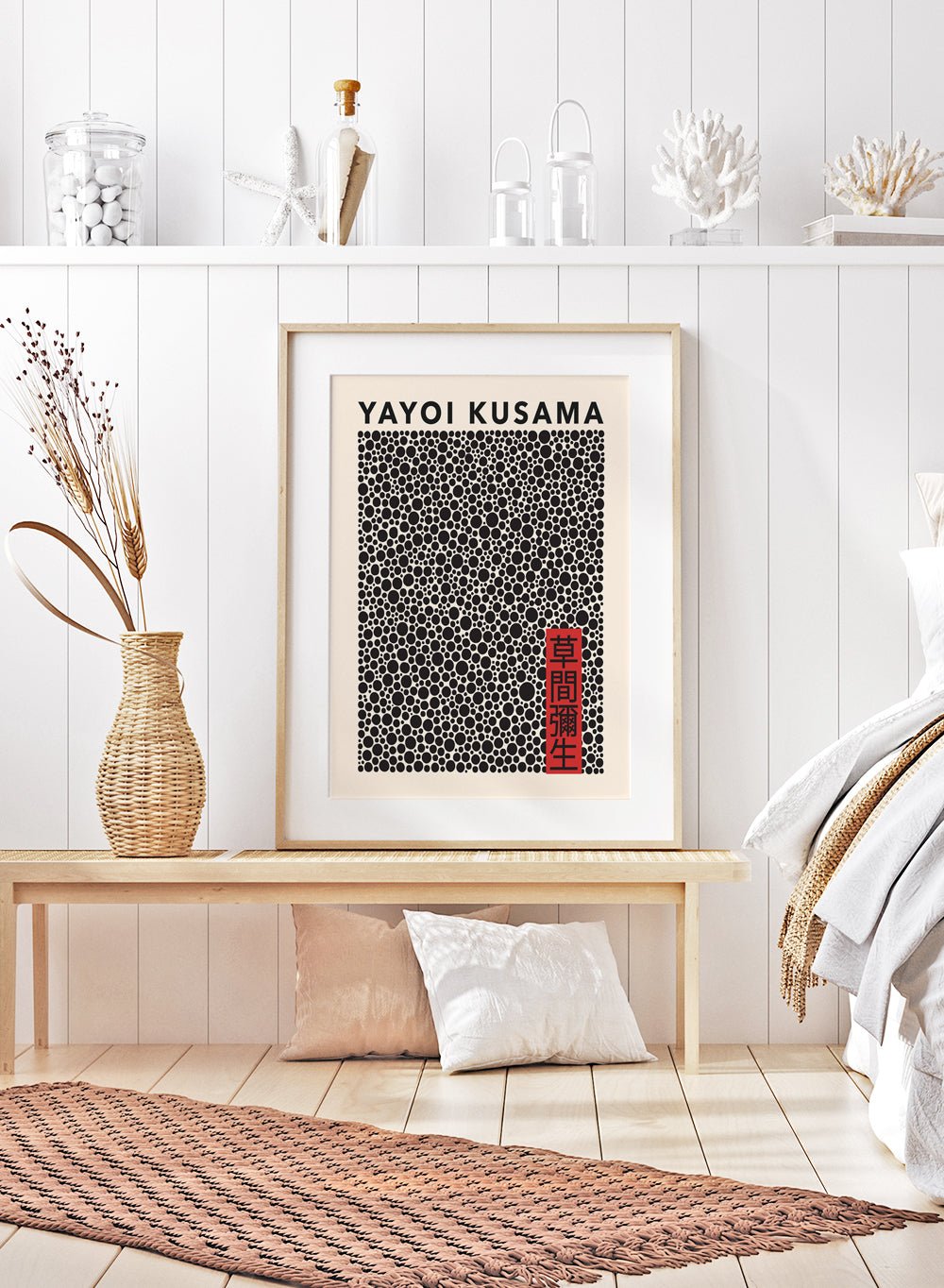 Polka Dots Inspired by Yayoi Kusama Art Print_Sugar & Canvas