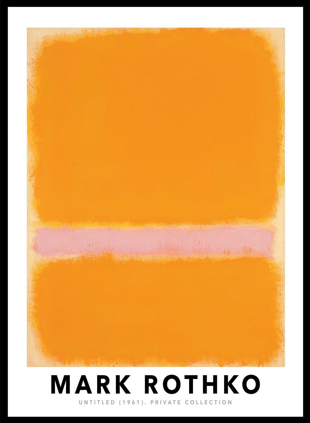 Mark Rothko Untitled 1961 Art Print_Sugar & Canvas
