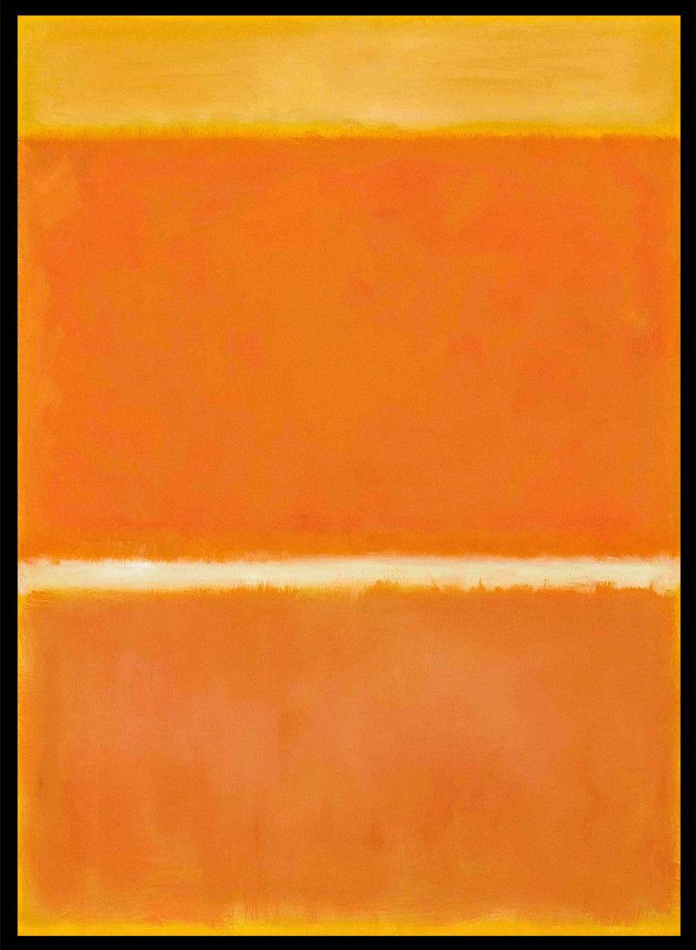 Mark Rothko Saffron 1957 Art Print_Sugar & Canvas