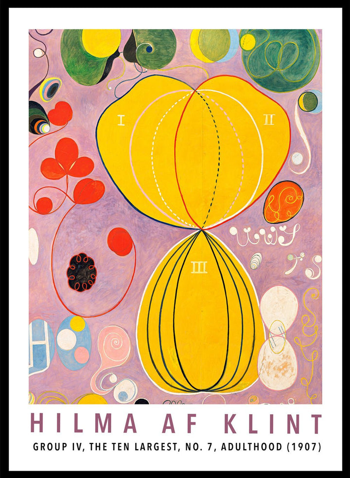 Hilma af Klint The Ten Largest, No. 7 Art Print_Sugar & Canvas