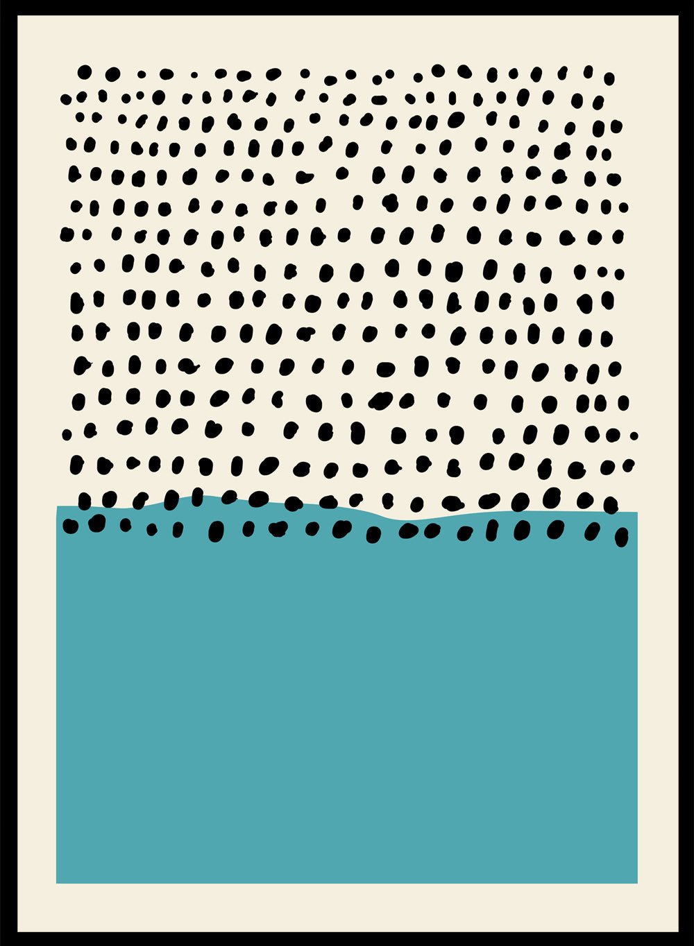 Geometric Color Block Art Print_Sugar & Canvas