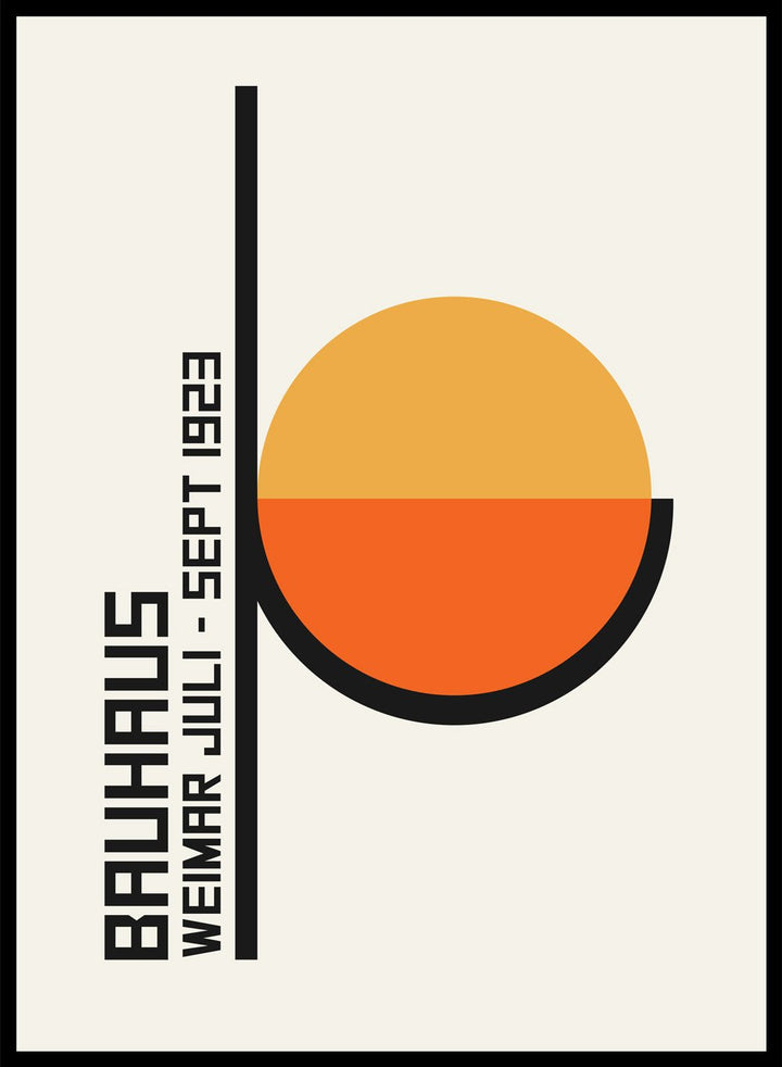 Bauhaus Geometric Art Print_Sugar & Canvas