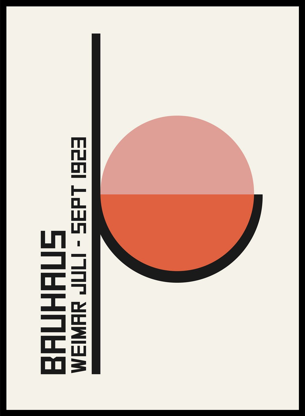 Bauhaus Geometric Art Print_Sugar & Canvas