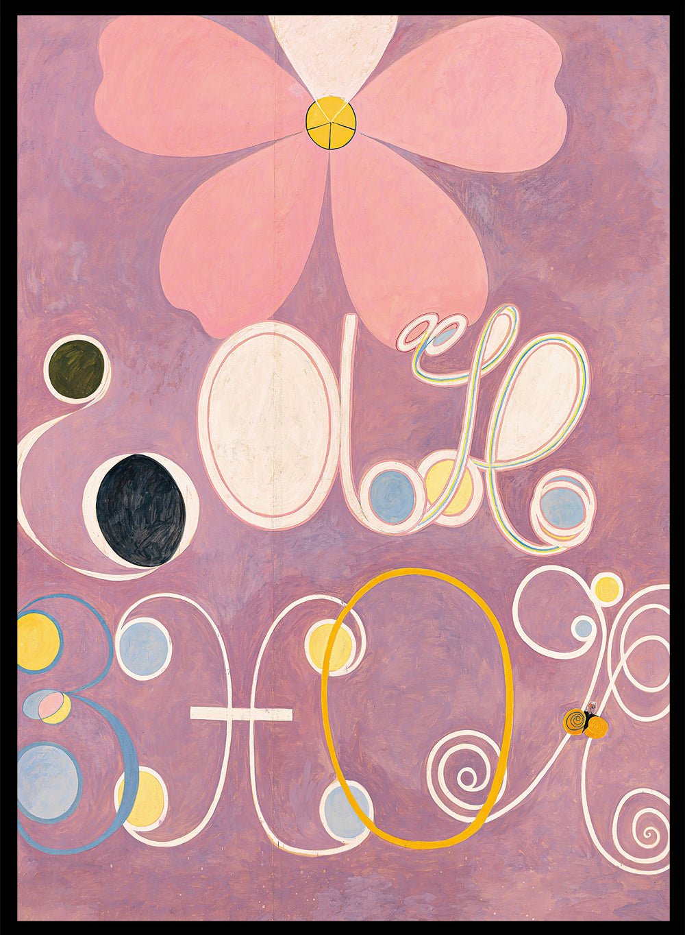 Hilma af Klint The Ten Largest, No. 5 Art Print_Sugar & Canvas