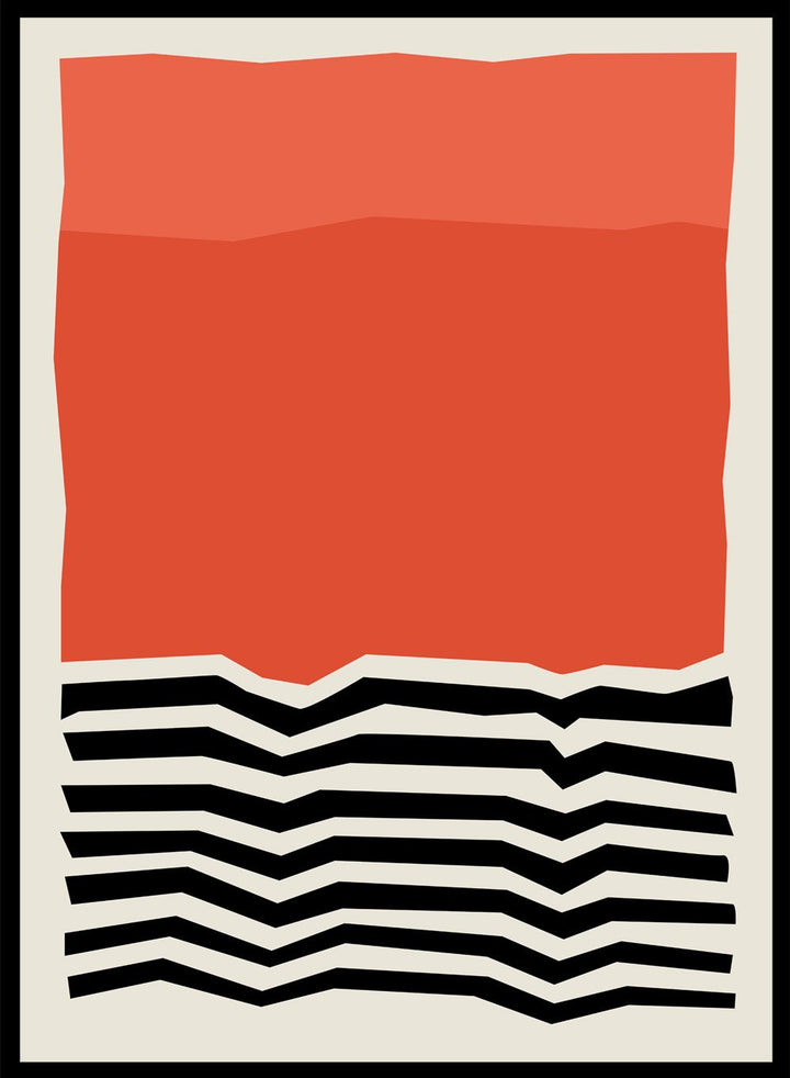 Geometric Color Block Art Print_Sugar & Canvas