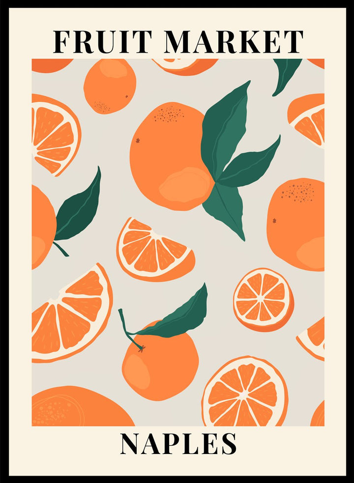 Fruit Market Naples Art Print_Sugar & Canvas