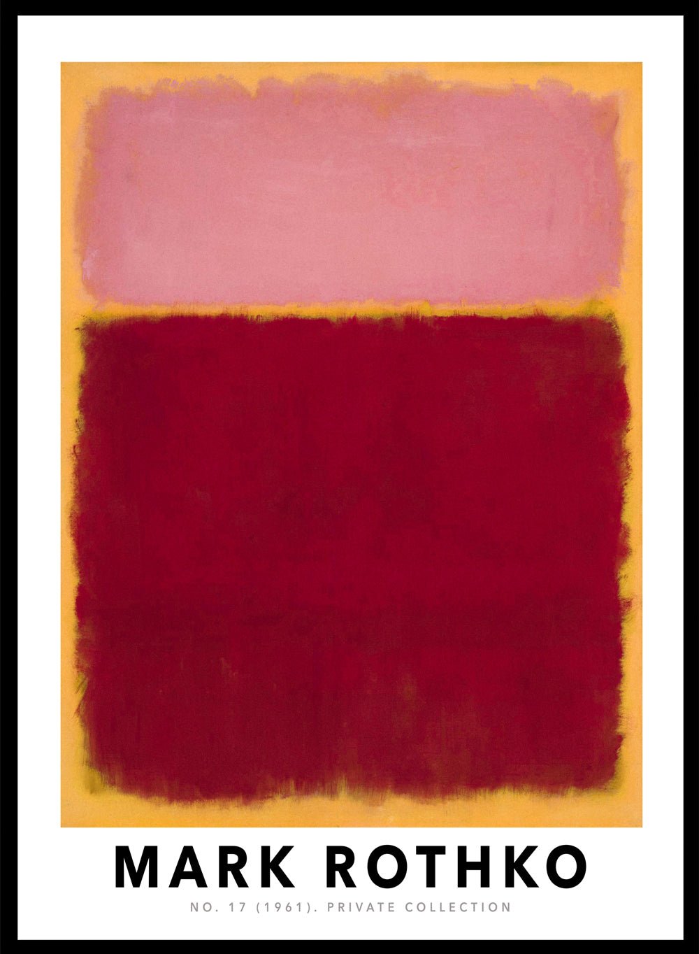 Mark Rothko No. 17 Art Print_Sugar & Canvas