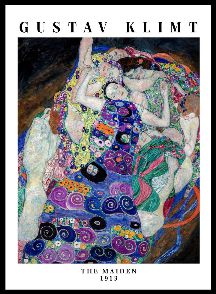 Gustav Klimt The Maiden 1913 Art Print_Sugar & Canvas