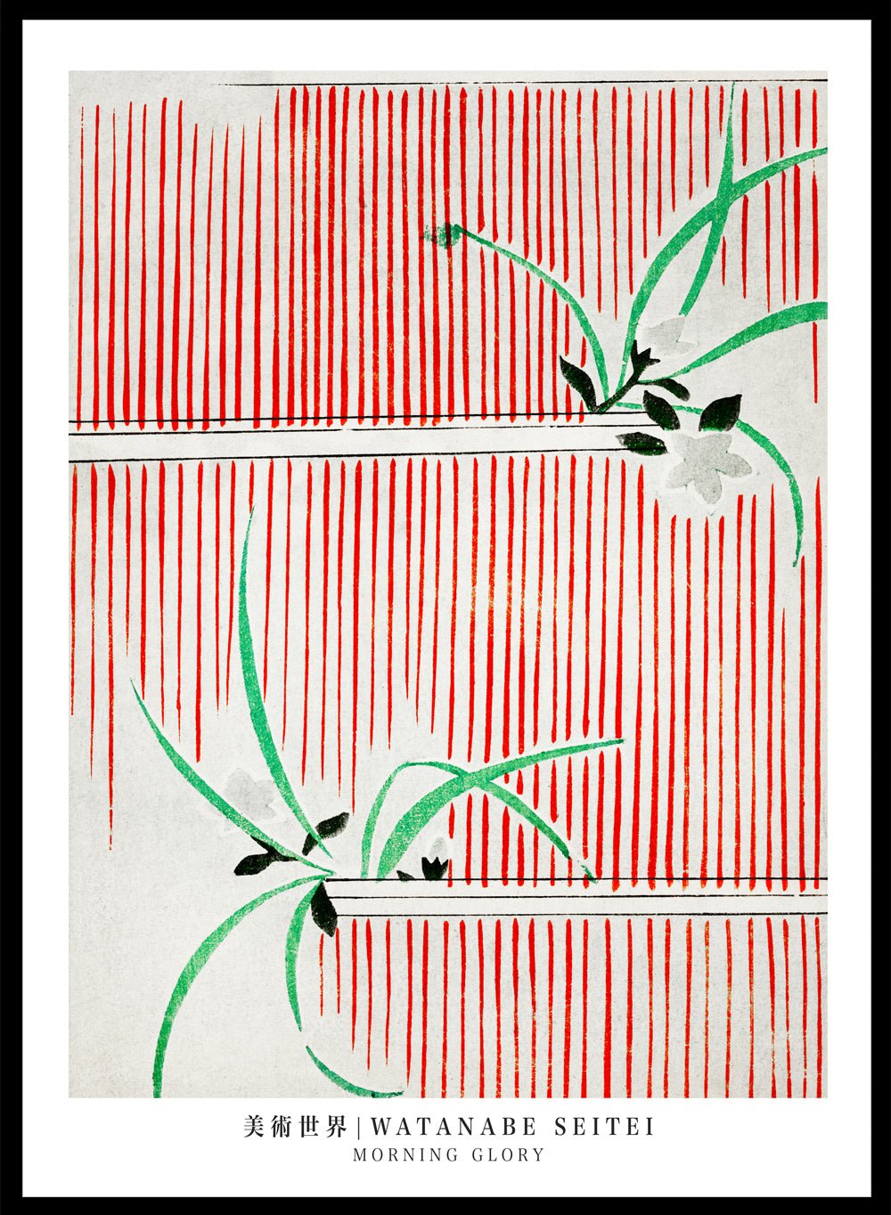 Watanabe Seitei Morning Glory Art Print_Sugar & Canvas