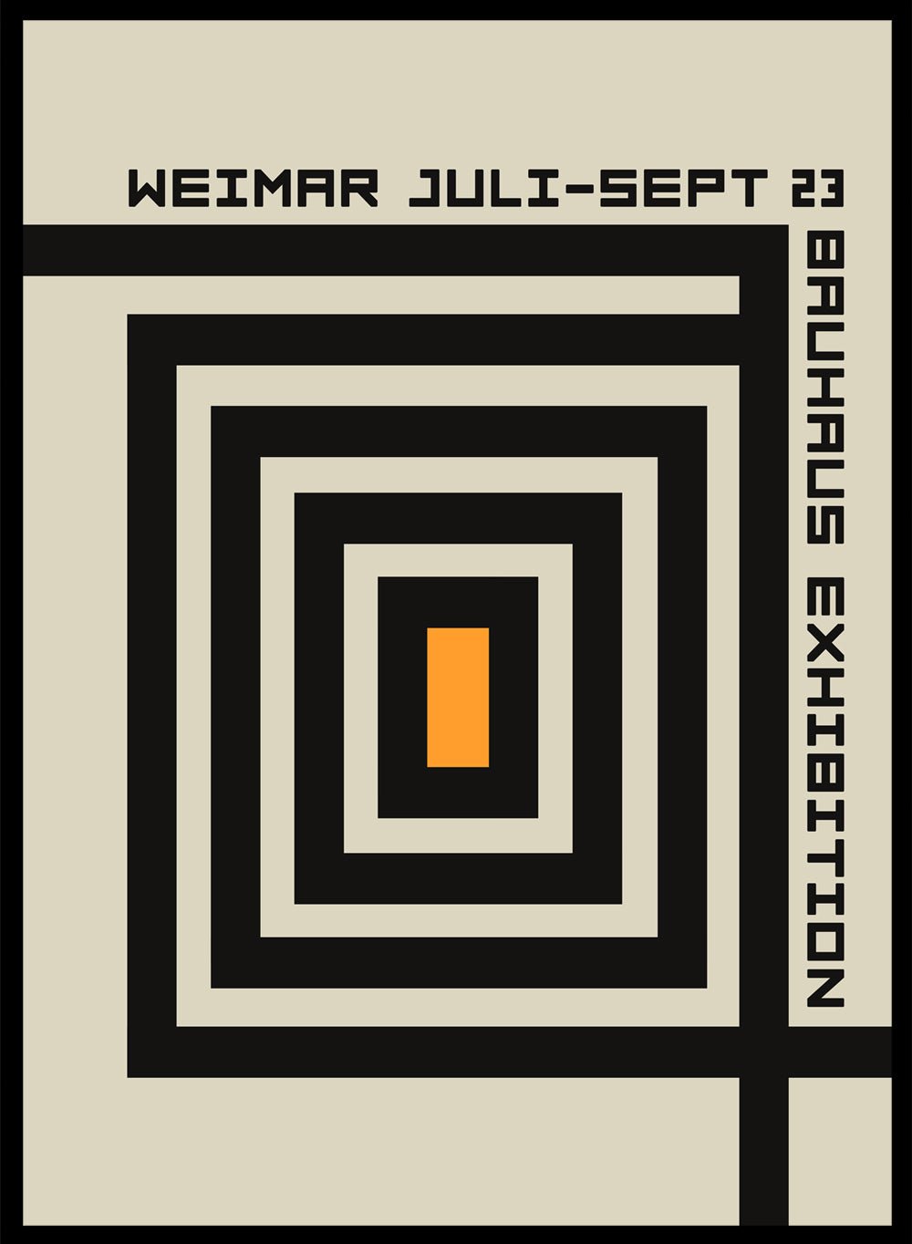 Bauhaus Geometric Art Print_Sugar & Canvas