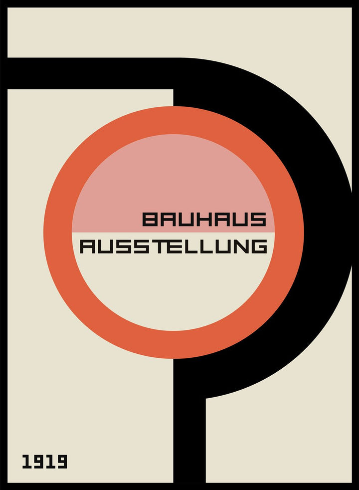 Bauhaus Geometric Art Print_Sugar & Canvas