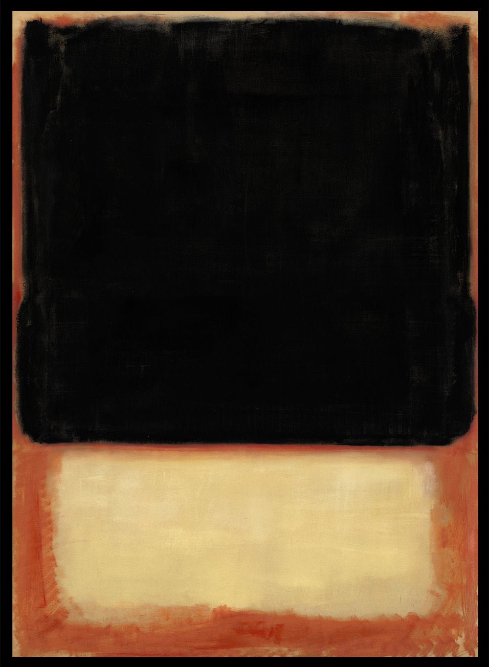 Mark Rothko No. 7 Dark Over Light 1954 Art Print_Sugar & Canvas