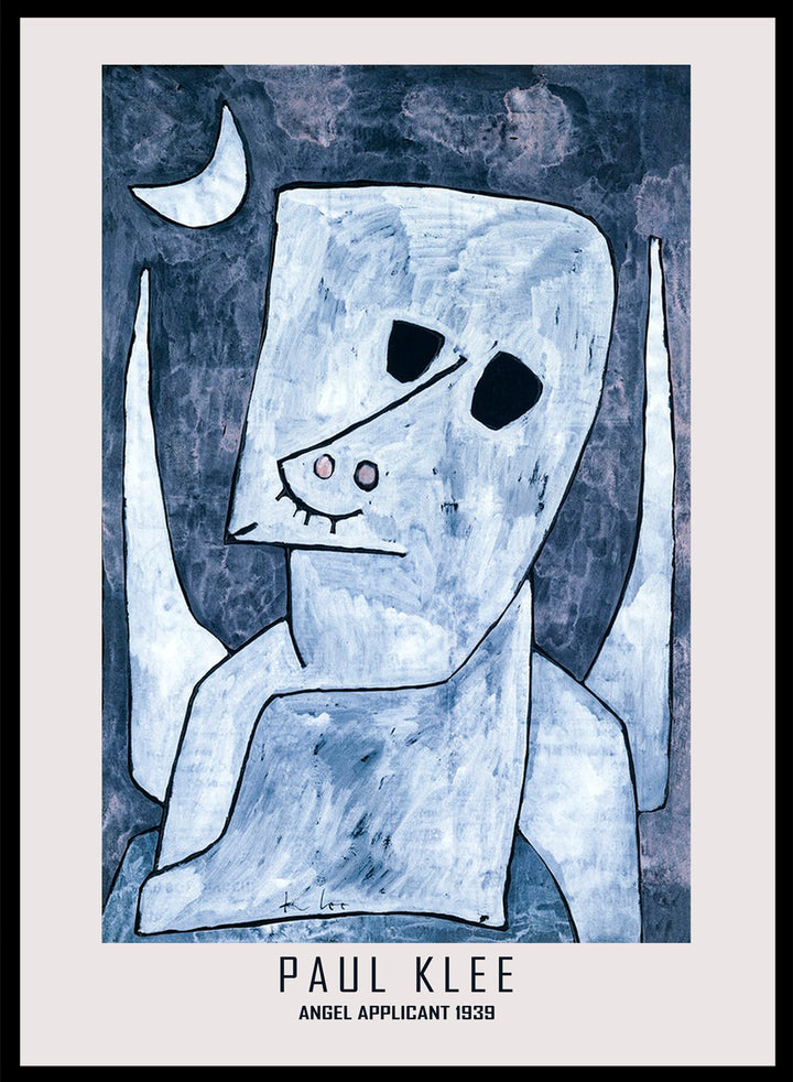 Paul Klee Angel Applicant 1939 Vintage Exhibition Poster Art