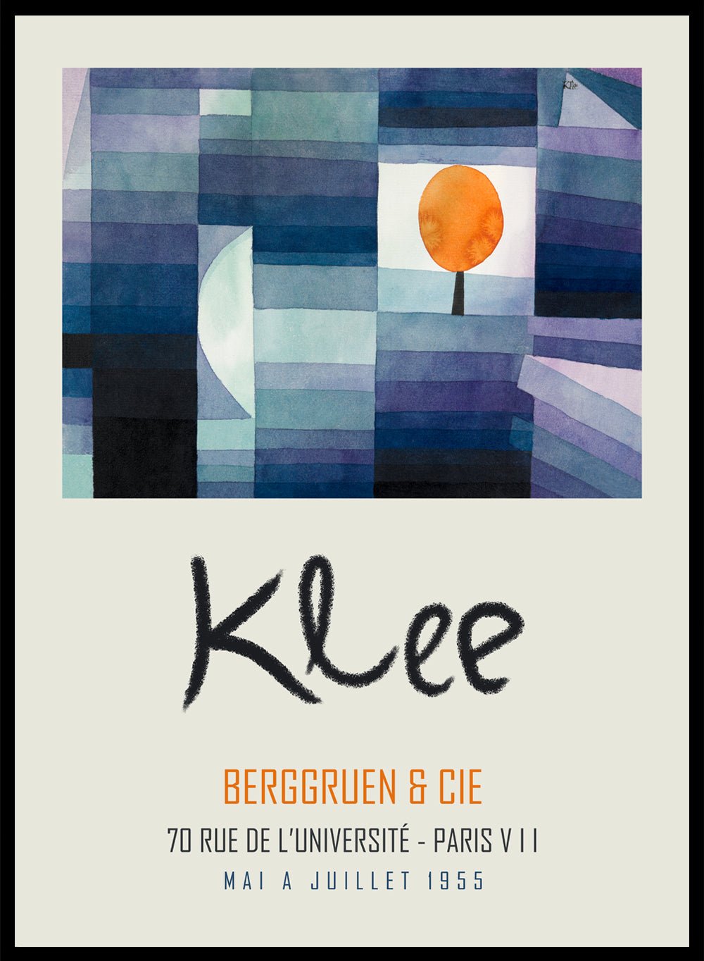 Paul Klee The Harbinger of Autumn 1922 Art Print_Sugar & Canvas