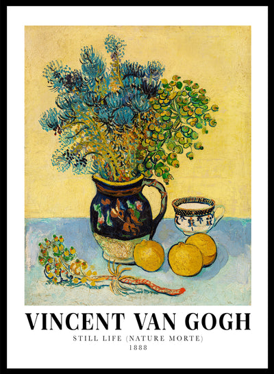Sugar & Canvas 8x10 inches/20x25cm Van Gogh Still Life (Nature Morte) 1888 Art Print