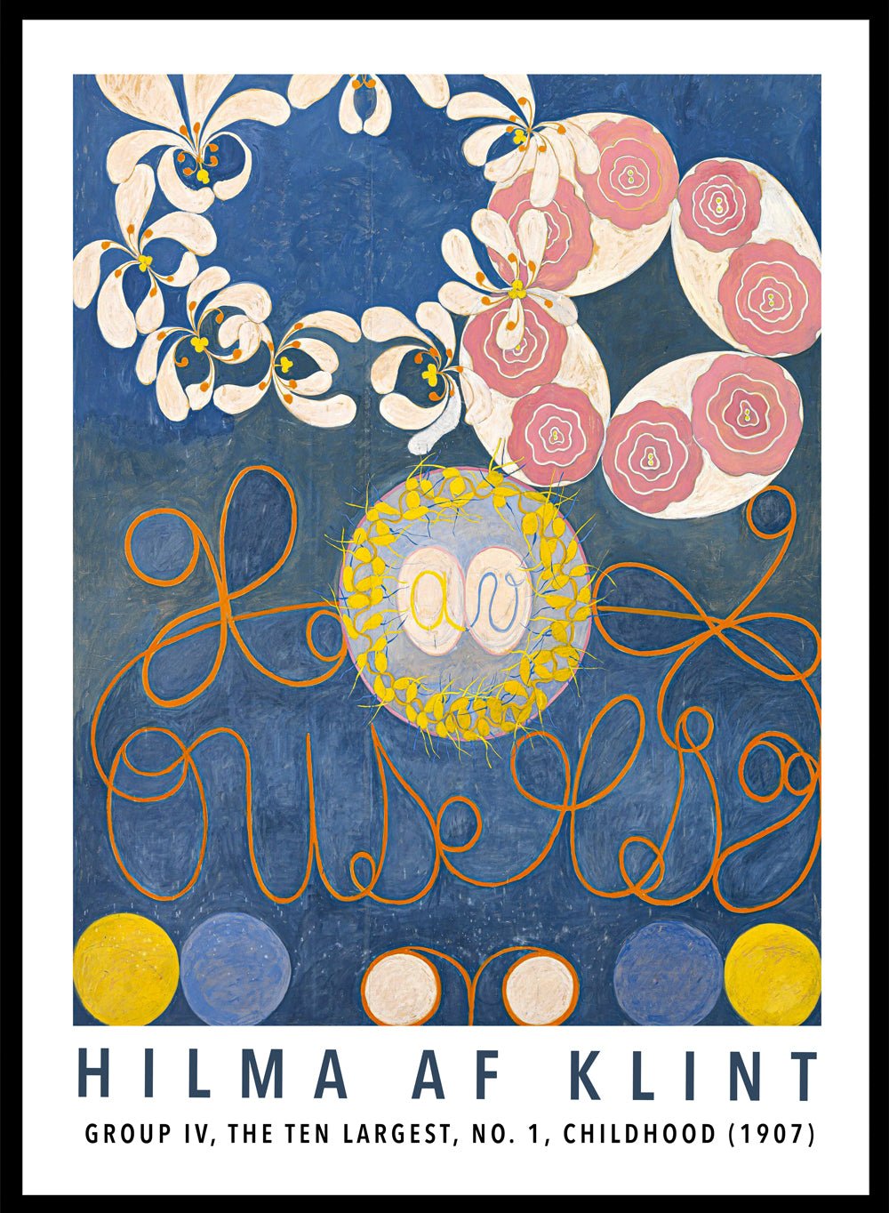 Hilma af Klint The Ten Largest, No. 1 Art Print_Sugar & Canvas