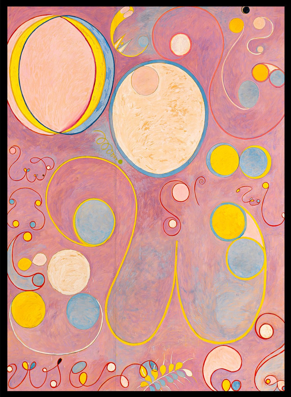 Hilma af Klint The Ten Largest, No. 8 Art Print_Sugar & Canvas