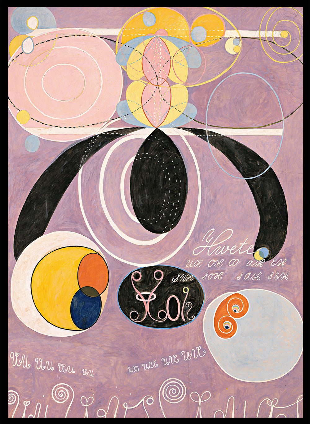 Hilma af Klint The Ten Largest, No. 6 Art Print_Sugar & Canvas