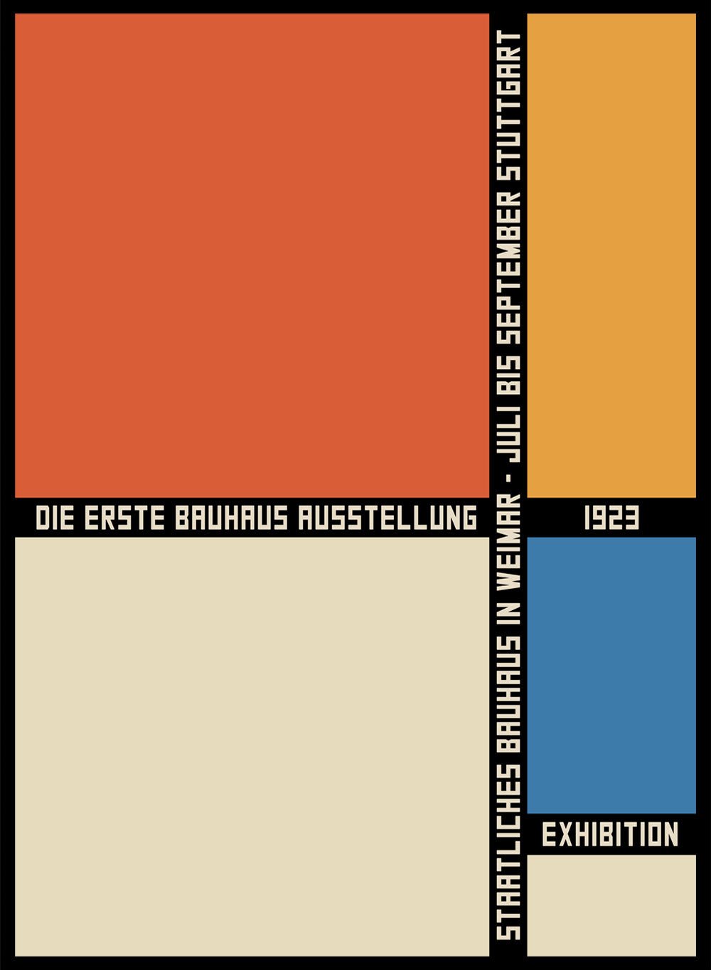 Bauhaus Geometric Color Block Art Print_Sugar & Canvas