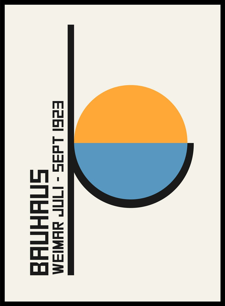 Bauhaus Geometric Art Print_Sugar & Canvas