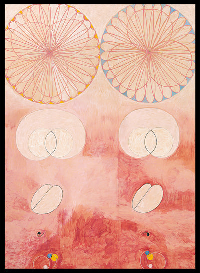 Sugar & Canvas 8x10 inches/20x25cm Hilma af Klint The Ten Largest, No. 9 Art Print
