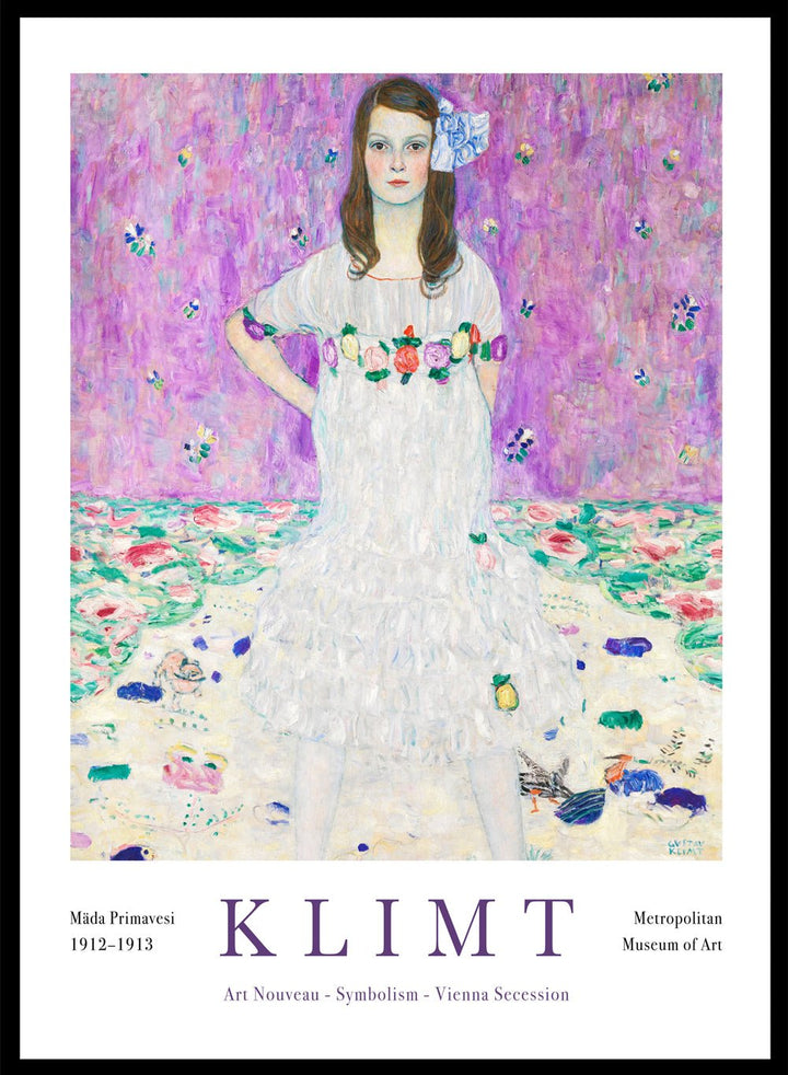 Gustav Klimt Mäda Primavesi 1912–1913 Art Print_Sugar & Canvas