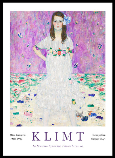 Sugar & Canvas 8x10 inches/20x25cm Gustav Klimt Mäda Primavesi 1912–1913 Art Print