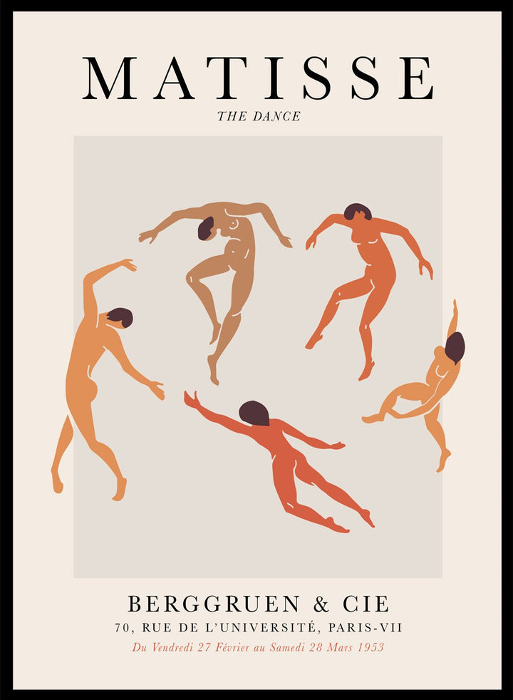 The Dance (La Danse) 1910 by Henri Matisse Print_Sugar & Canvas