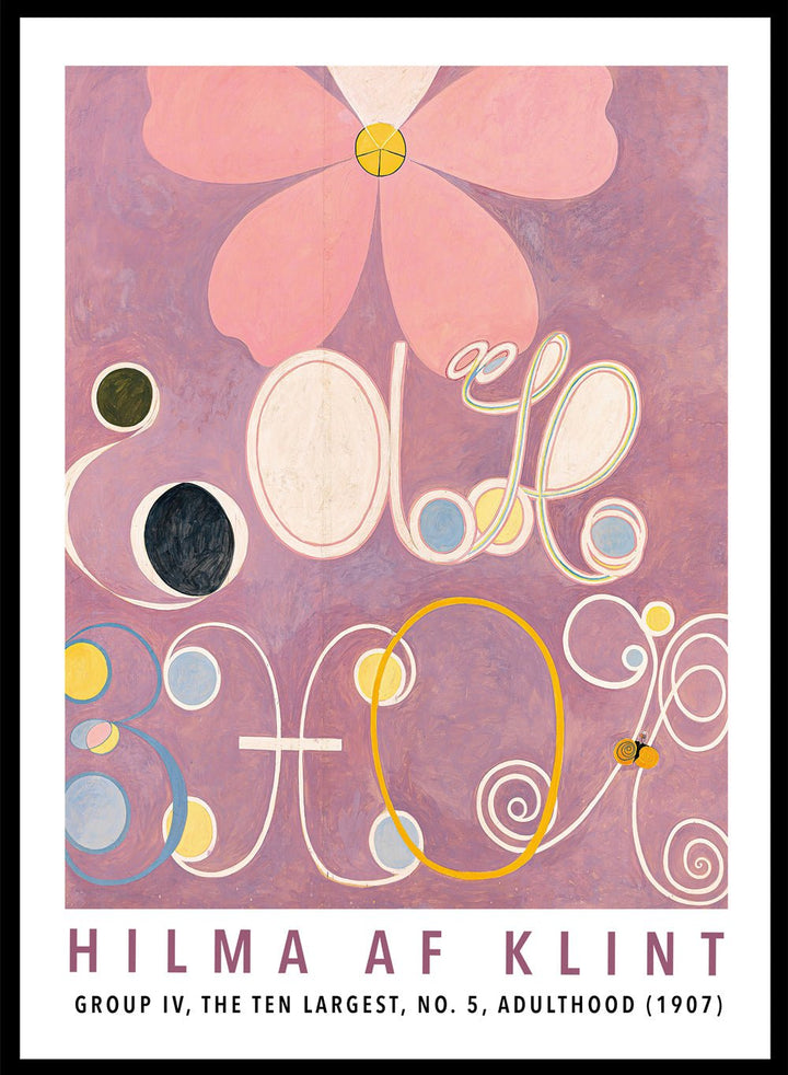 Hilma af Klint The Ten Largest, No. 5 Art Print_Sugar & Canvas